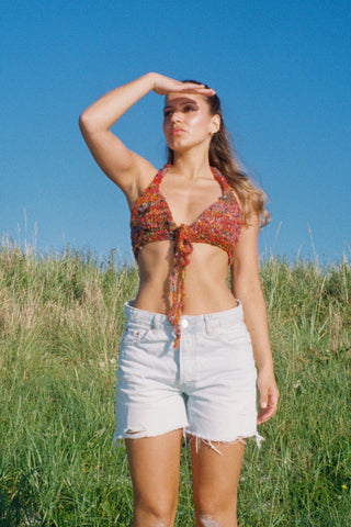 1of2 Blended Banana Knit Bralette (Sample)