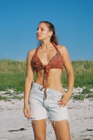 1of2 Blended Banana Knit Bralette (Sample)