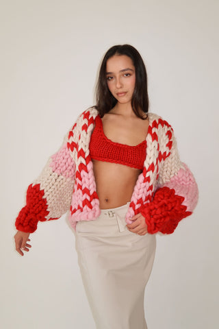Fairisle Colossal Knit Jacket