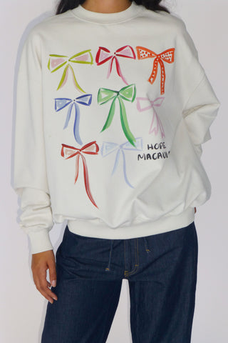 Colourful Bow Sweatshirt