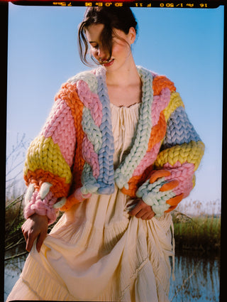 Sadie Cable Colossal Knit Cardigan