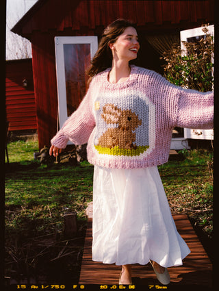 Bunny Chunky Knit Sweater