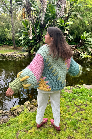 Sherbet Colossal Knit Cardigan