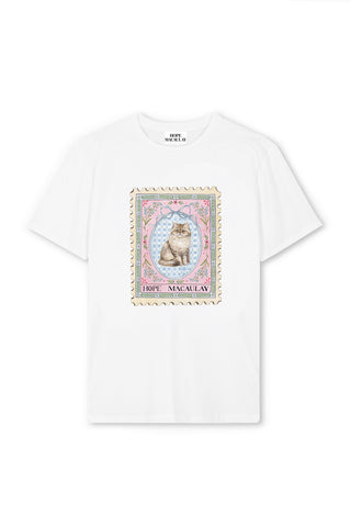 Persian Cat Stamp T-shirt