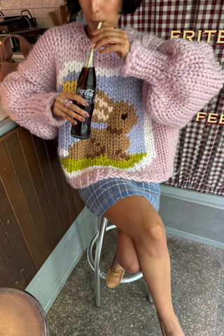 Bunny Chunky Knit Sweater