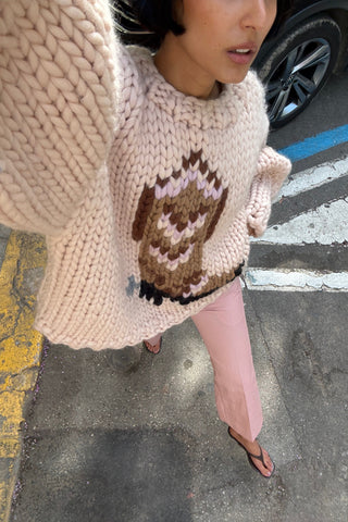 Rodeo Boot Chunky Knit Sweater