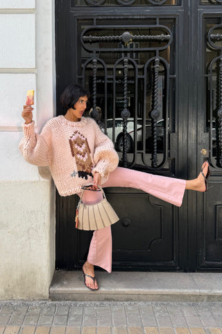 Rodeo Boot Chunky Knit Sweater