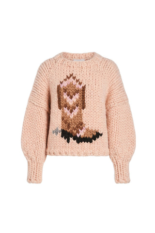 Rodeo Boot Chunky Knit Sweater