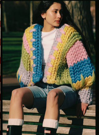 Juno Colossal Knit Cardigan S/M (Discontinued Sample)