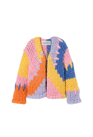 Midi Colourful Colossal Knit Cardigan