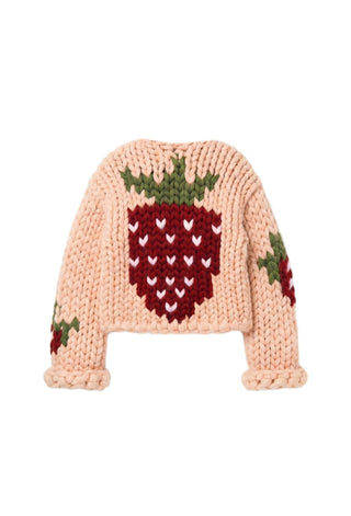 Strawberry Colossal Knit Cardigan
