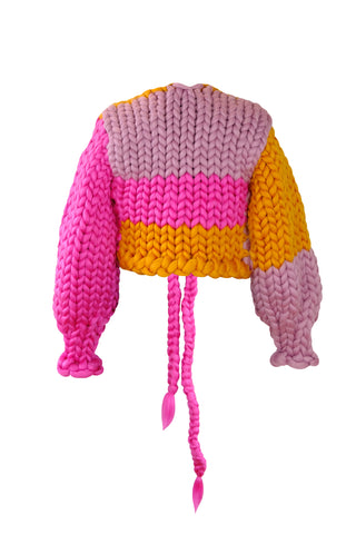 Rose Colossal Knit Jacket