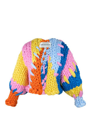 The Colourful Colossal Knit Jacket