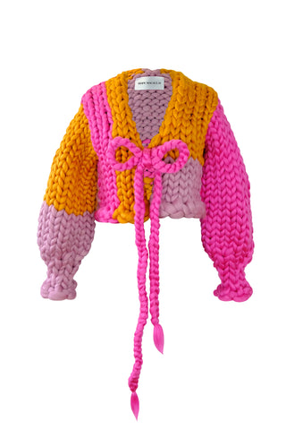 Rose Colossal Knit Jacket